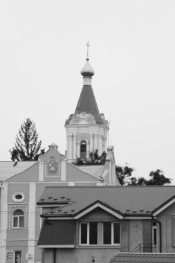 Eski şehrin tarihi kısmı. Epifani Manastırı 'nı inşa eden manastır. Büyük eski ortodoks kilisesi.