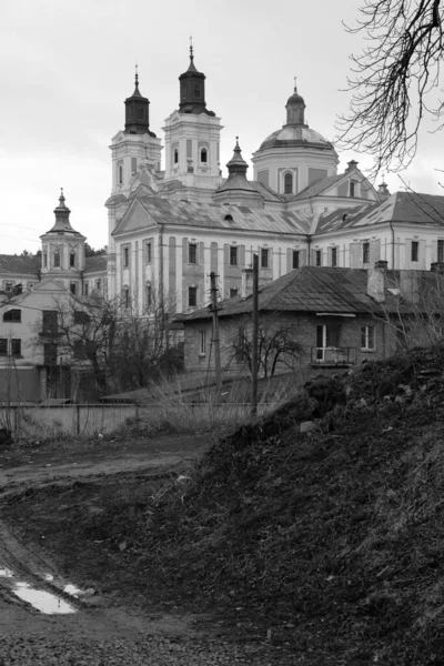 Historic Part Old Town Cathedral Transfiguration Great Church — Stok fotoğraf