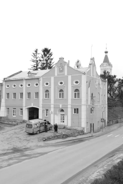 Historická Část Starého Města Monasheskyy Budova Kláštera Epiphany Great Starý — Stock fotografie