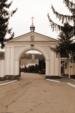 Manastır Epifani Manastırı. Harika bir kilise. 