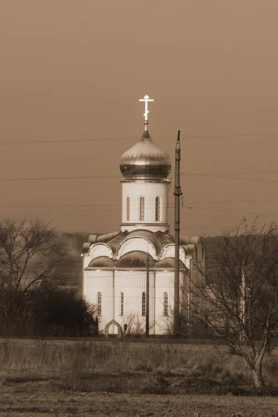 Igreja Outskirtsst Igreja João Batista — Fotografia de Stock