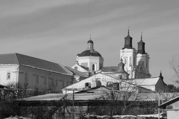 Eski Şehrin Tarihi Kısmı Dönüşüm Katedrali Büyük Kilise — Stok fotoğraf