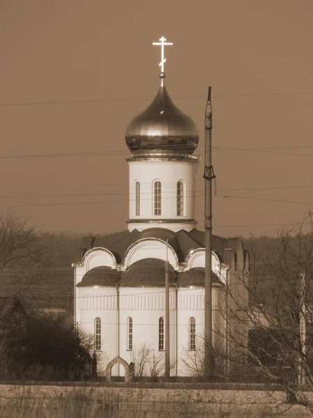 郊外の教会聖 バプテスト教会のジョン — ストック写真