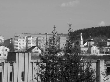 Church on the outskirts.Church of the Holy Martyr Tatiana.New church          