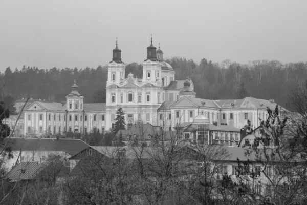 Historic Part Old Town Cathedral Transfiguration Great Church — Foto Stock