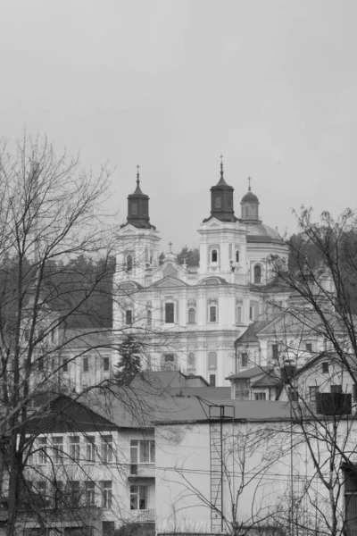 Historic Part Old Town Cathedral Transfiguration Great Church — Foto de Stock
