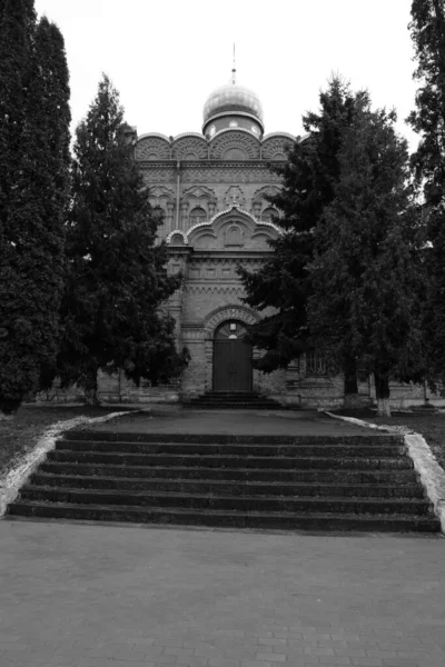 Svyatopokrovska Regiment Church Ancient Orthodox Church — Foto de Stock