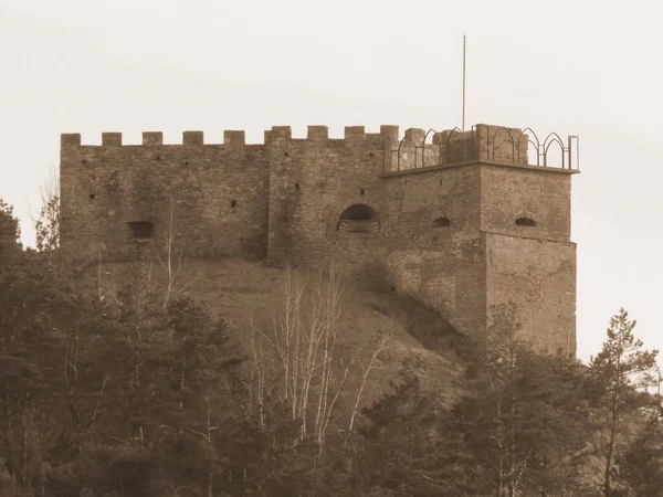 Γενική Άποψη Του Λόφου Castle Hillγενική Άποψη Του Λόφου Castle — Φωτογραφία Αρχείου