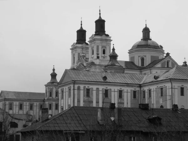Historic Part Old Town Cathedral Transfiguration Great Church — Foto de Stock