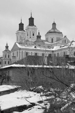 Eski şehrin tarihi kısmı. Dönüşüm Katedrali. Büyük kilise.