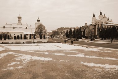 Eski kasabanın kiliseleri, kilise, eski, şehir, büyük, eski. Şekil Değiştirme Katedrali ve Aziz Nicholas Katedrali