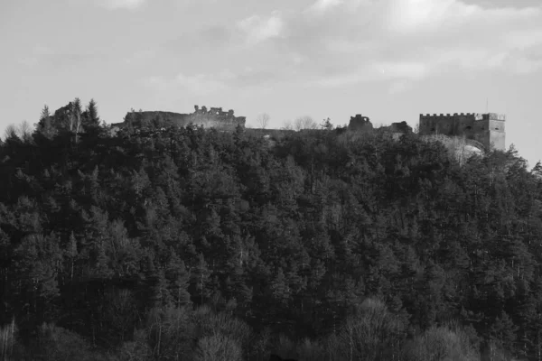 Общий Вид Замковую Гору Общий Вид Замковую Гору — стоковое фото