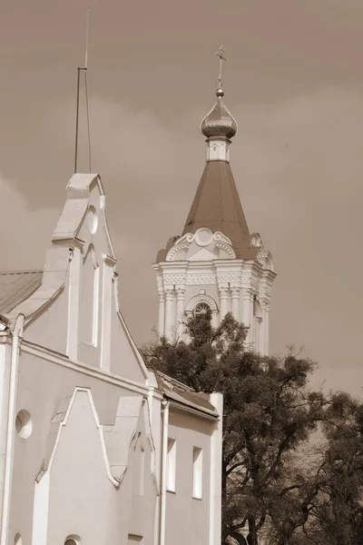 Μοναστηράκι Κτίριο Μονή Θεοφάνειας Μεγάλη Εκκλησία — Φωτογραφία Αρχείου