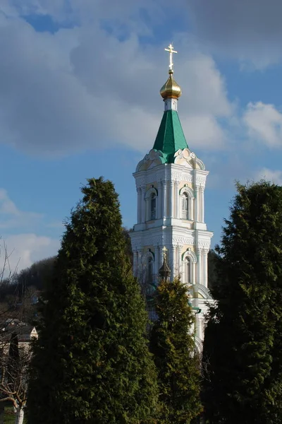 Monasheskyy Gebouw Epiphany Monastery Great Kerk — Stockfoto