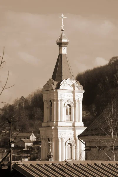Monasheskyy Épület Vízkereszt Kolostor Nagy Templom — Stock Fotó