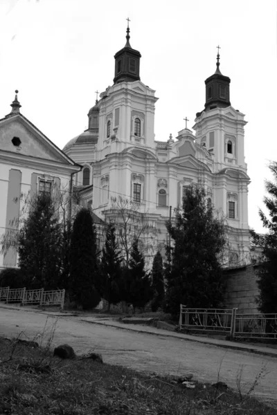 Historic Part Old Town Cathedral Transfiguration Great Church — Foto Stock