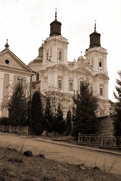 Historic Part Old Town Cathedral Transfiguration Great Church — Stockfoto