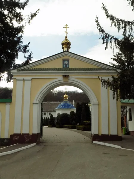 Monasheskyy Building Epiphany Monastery Great Church — Stock Photo, Image