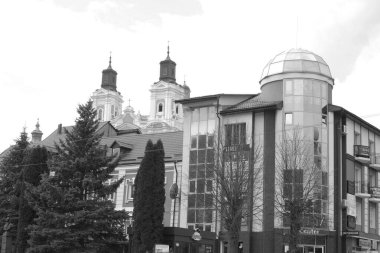 Eski şehrin tarihi kısmı. Dönüşüm Katedrali. Büyük kilise.