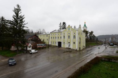 Eski şehrin tarihi kısmı. Epifani Manastırı 'nı inşa eden manastır. Büyük eski ortodoks kilisesi.