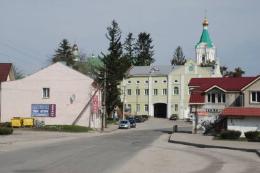 Eski şehrin tarihi kısmı. Epifani Manastırı 'nı inşa eden manastır. Büyük eski ortodoks kilisesi.