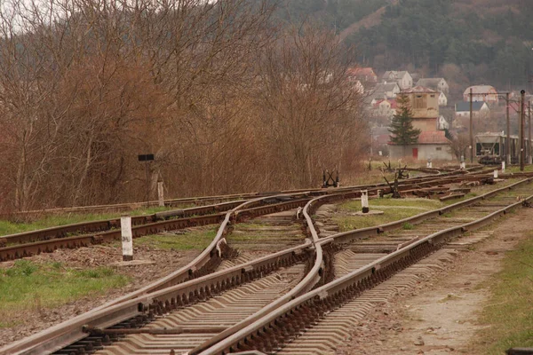 Κλάδος Σιδηροδρόμων Γενική Άποψη — Φωτογραφία Αρχείου