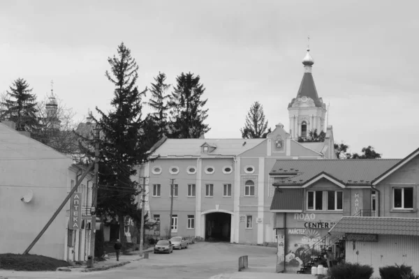 Историческая Часть Старого Здания Богоявленского Монастыря — стоковое фото