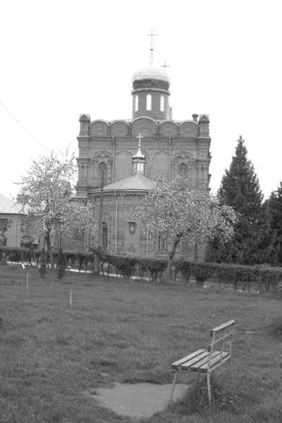 Svyatopokrovska Regiment Church Ancient Orthodox Church — Stock Photo, Image