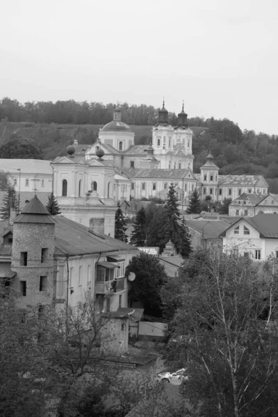 Történelmi Része Óvárosnak Óváros Központi Utca Átalakulás Katedrálisa Szent Sztaniszlausz — Stock Fotó