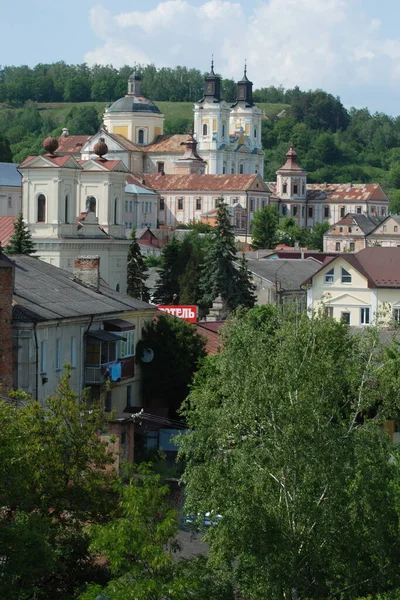 Történelmi Része Óvárosnak Óváros Központi Utca Átalakulás Katedrálisa Szent Sztaniszlausz — Stock Fotó