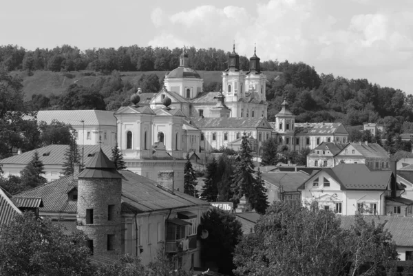 旧城的历史部分 中心街道 大教堂 罗马天主教圣斯坦尼斯劳斯教堂 — 图库照片
