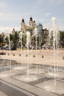 Eski şehrin tarihi kısmı. Dönüşüm Katedrali. Büyük kilise.