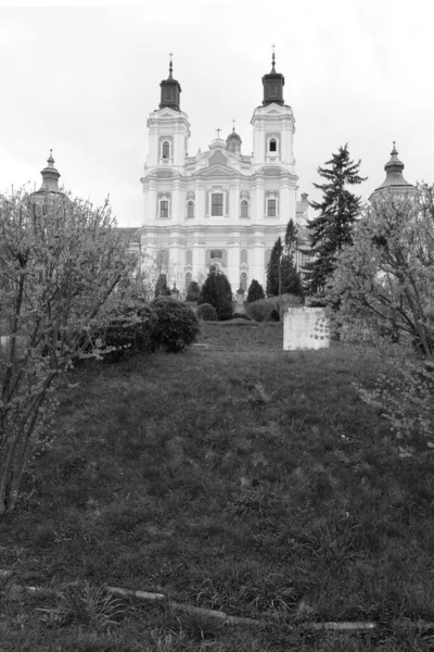Historic Part Old Town Cathedral Transfiguration Great Church — Fotografie, imagine de stoc