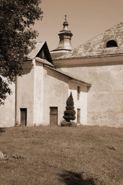  Eski şehrin tarihi kısmı. Eski kasaba binaları.