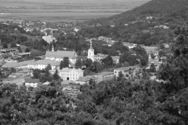 Eski şehrin tarihi kısmı. Epifani Manastırı 'nı inşa eden manastır. Büyük eski ortodoks kilisesi.