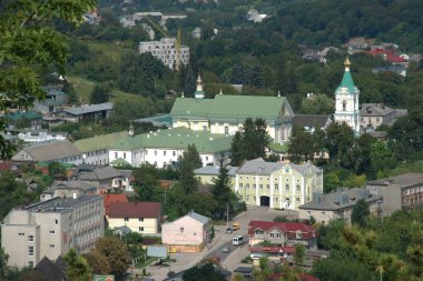 Eski şehrin tarihi kısmı. Epifani Manastırı 'nı inşa eden manastır. Büyük eski ortodoks kilisesi.