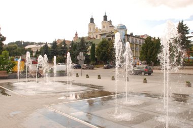 Eski şehrin tarihi kısmı. Dönüşüm Katedrali. Büyük kilise.