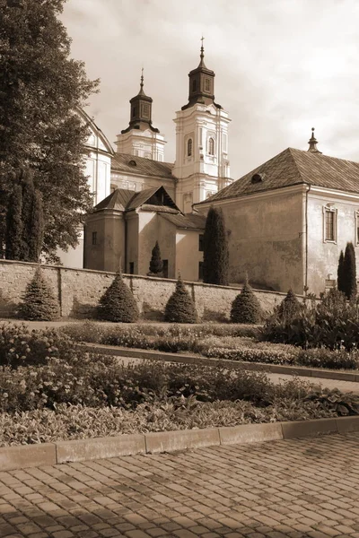 Eski Kentin Tarihi Merkezi Eski Şehrin Tarihi Kısmı Dönüşüm Katedrali — Stok fotoğraf