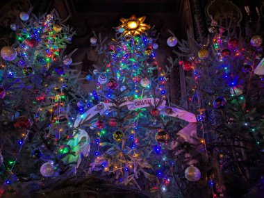  Merkez meydandaki Noel Ağacı