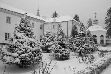 Manastır Epifani Manastırı. Harika bir kilise.