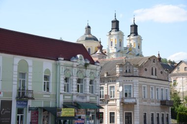 Eski şehrin tarihi kısmı. Dönüşüm Katedrali. Büyük kilise.