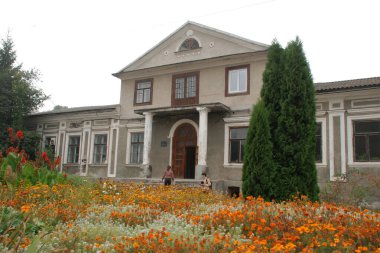 Eski şehrin tarihi kısmı. Eski kasaba binaları. 