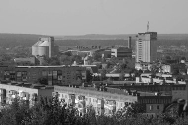 Taşra şehrinin kenar mahalleleri.