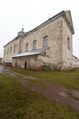 St. Nicholasdaki manastır. Büyük eski ortodoks kilisesi..