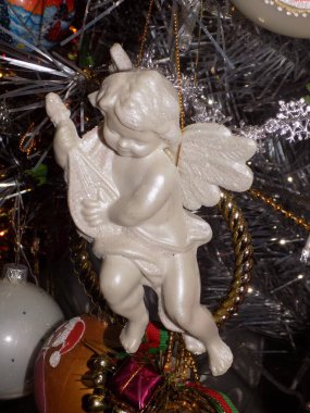 Noel, kapalı alan, süslemeli yapay Noel ağacı        