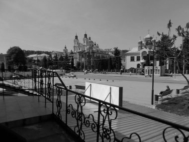 Eski şehrin tarihi kısmı.