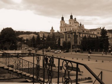 Eski şehrin tarihi kısmı.