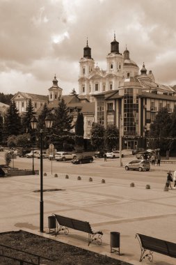 Eski şehrin tarihi kısmı.