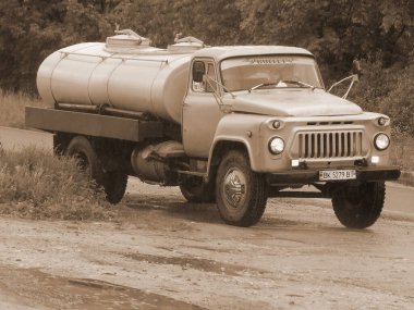 GAZ-53.Süt kamyonu          
