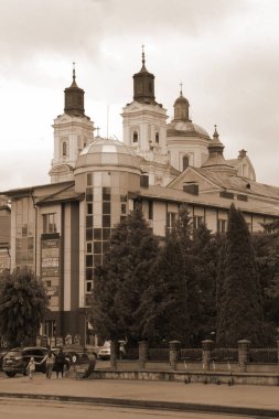 Şekil Değiştirme Katedrali. Eski şehrin tarihi kısmı.